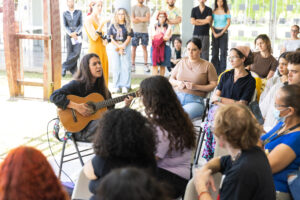 Foto de concierto en el interior del Museo